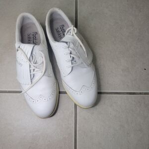 FootJoy White and Gray Golf Sneakers